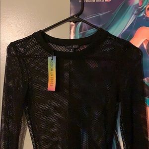 Dolls Kill Fishnet Long Sleeve